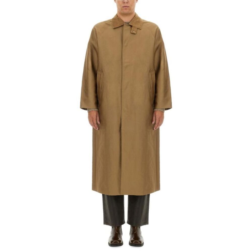 SUNFLOWER Men's Long Trench Coat Men Beige Outerwear